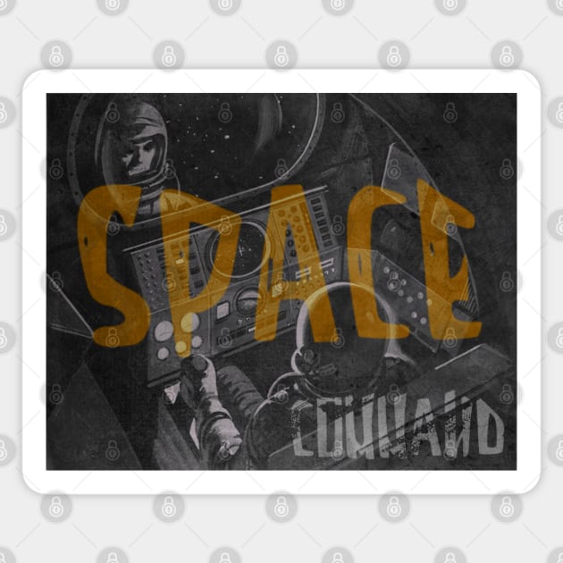 Space command control spaceship Sticker by SpaceWiz95